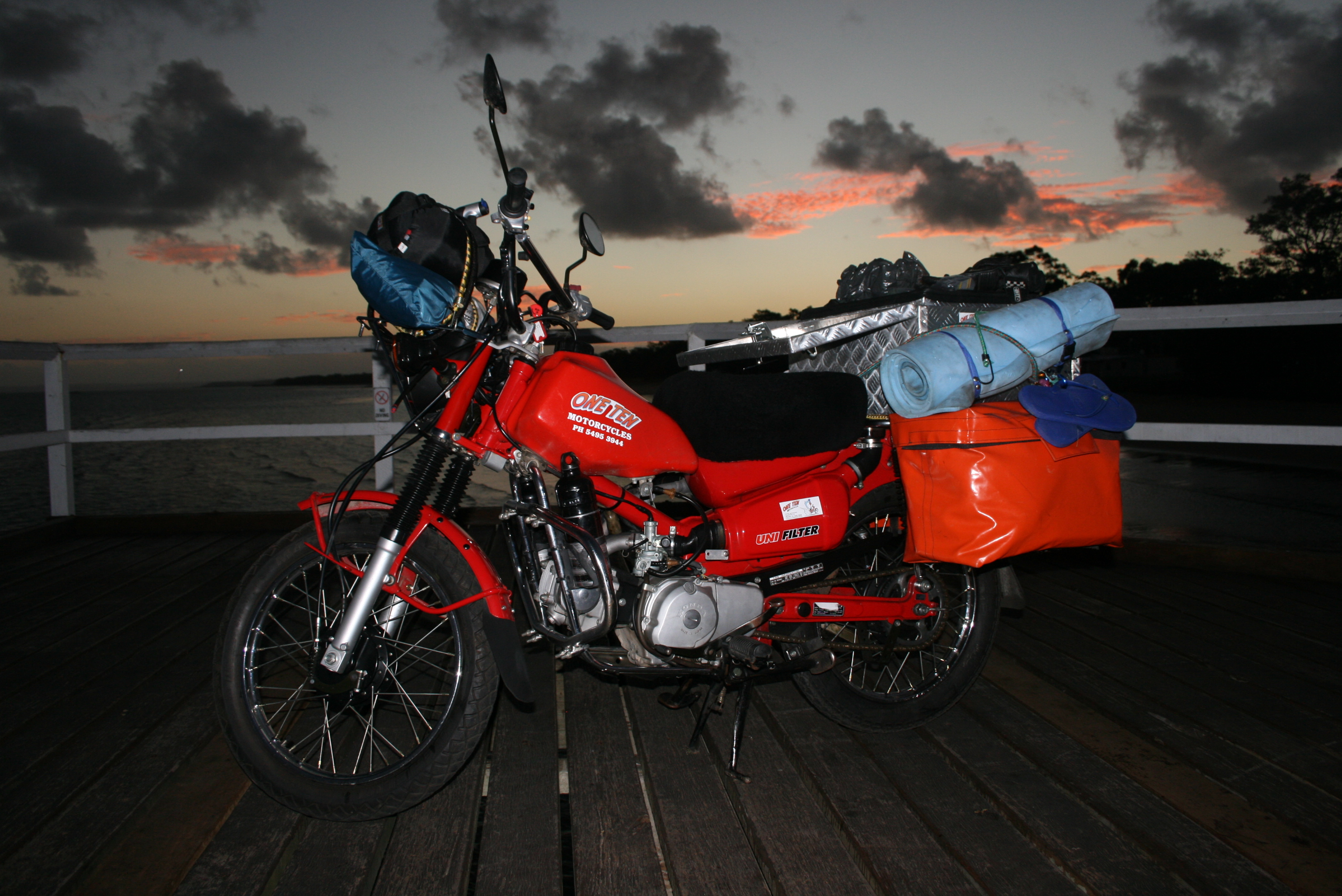 Honda CT110 Postie Moped