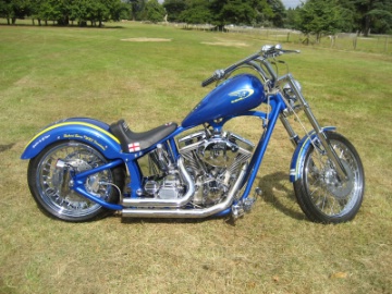 Richartd Burns Tribute Charity Motorcycle