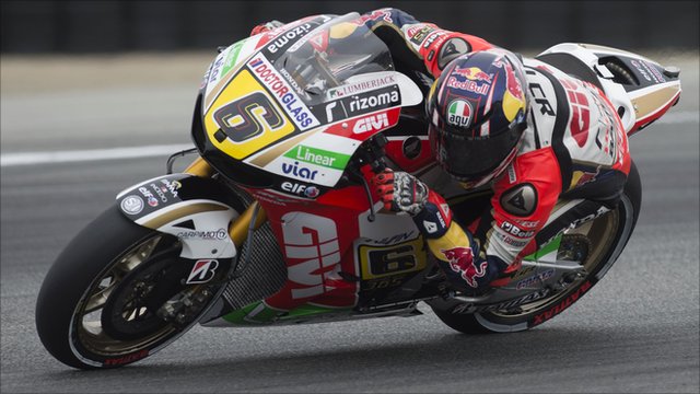 Stefan Bradl Laguna Seca July 2013