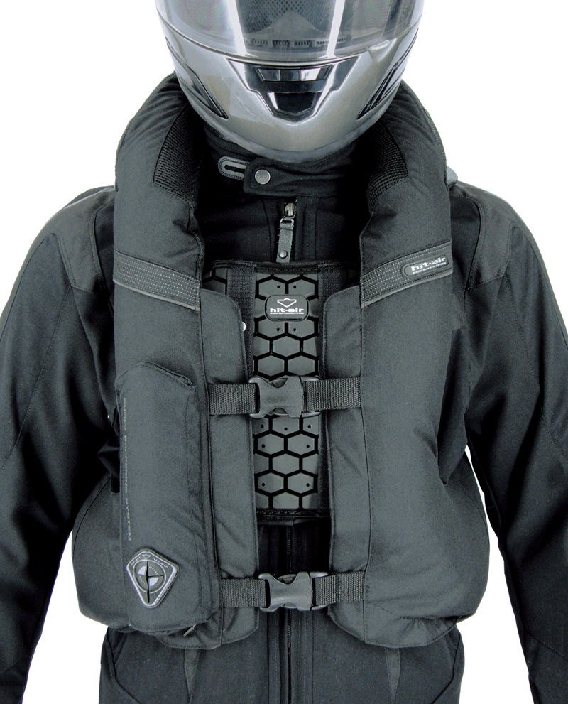 Hit-Air safety vest black with armour