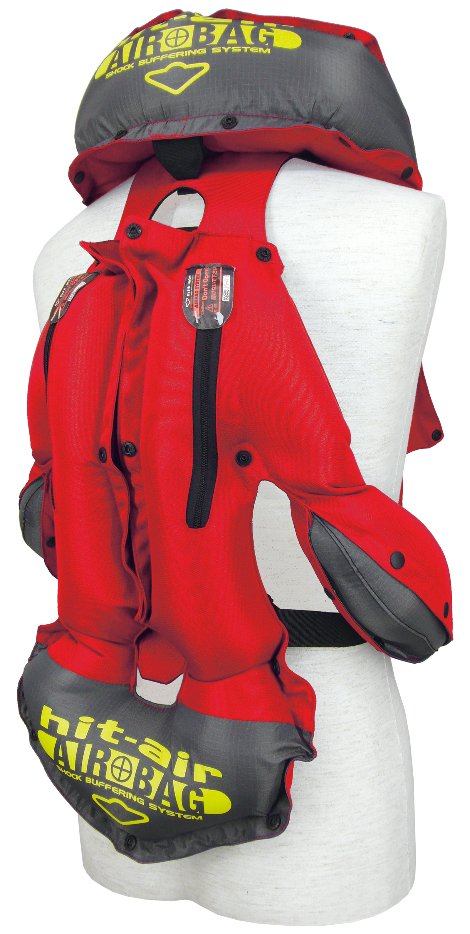 Hit-Air safety vest in red
