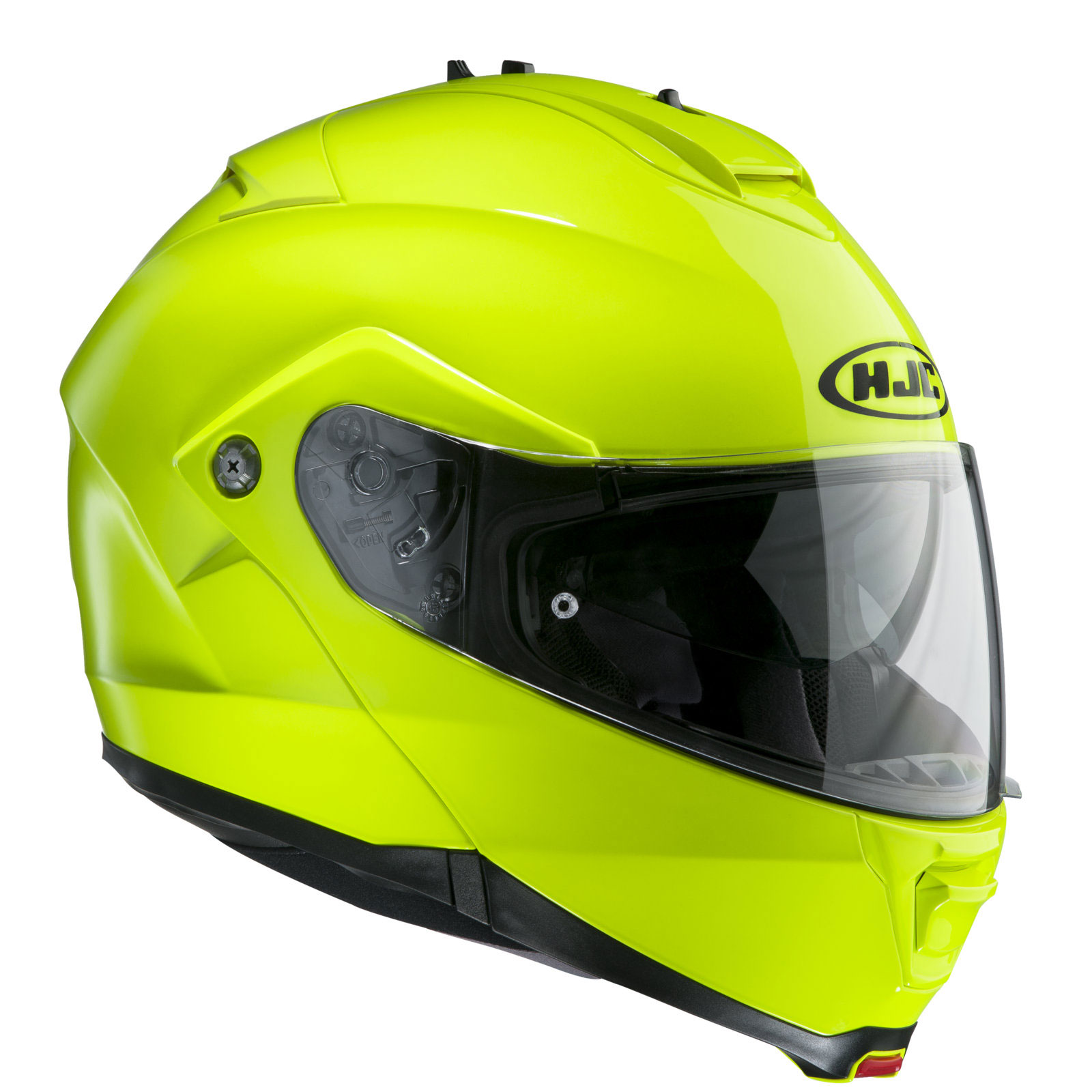 HJC IS-MAX 2 high vis yellow helmet