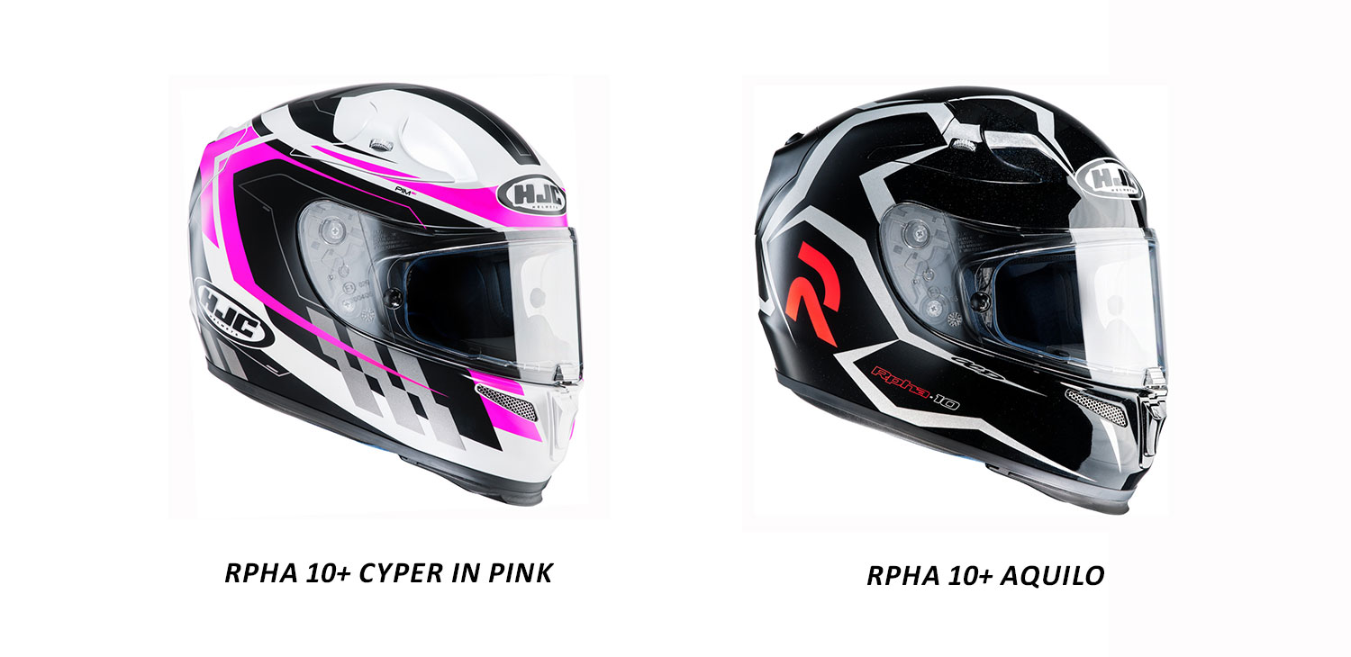 RPHA 10+ new HJC helmets