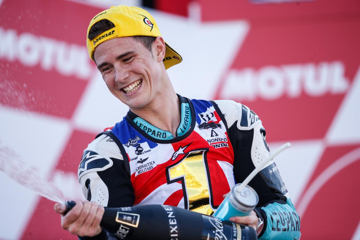 2015 MotoGP Moto3 winner Danny Kent