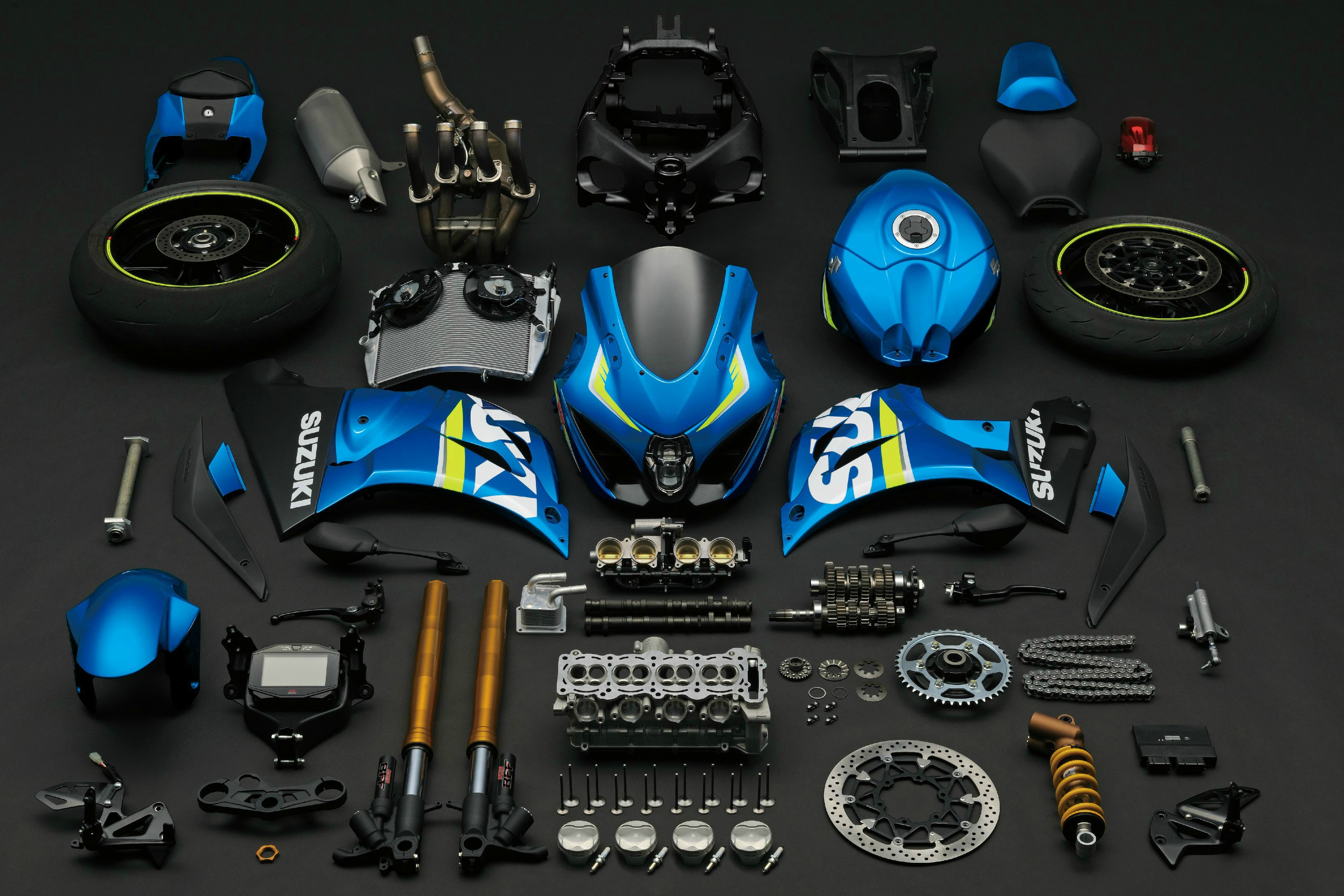 Suzuki 2016 GSXR 1000 Components