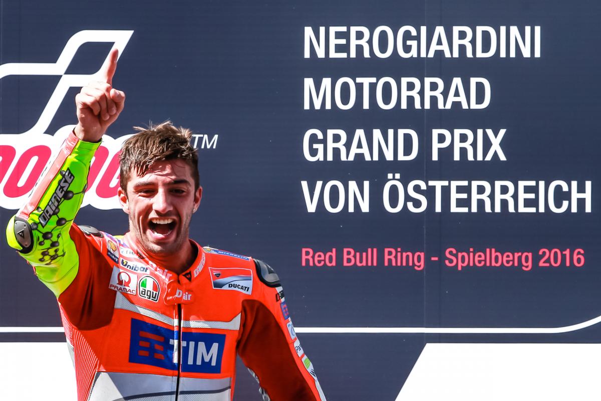 MotoGP Austria Andrea Iannone winner for Ducati