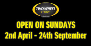 Two Wheel Centre Sunday Openings