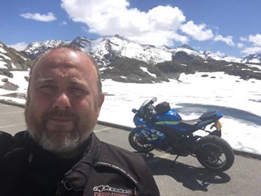 Mark and his GSXR 1000