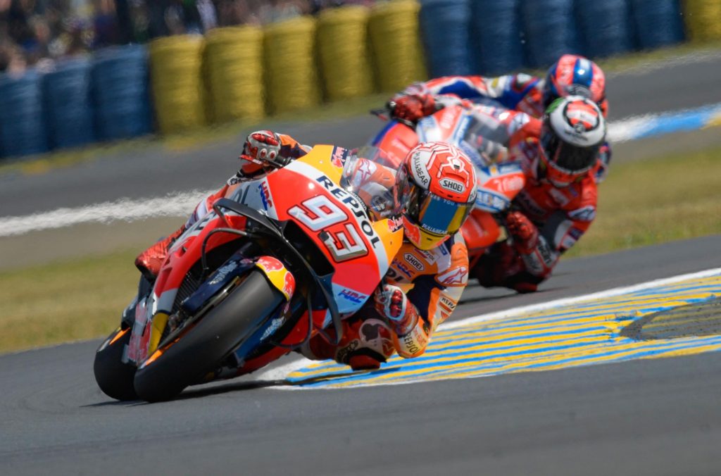 2018 MotoGP Le Man - Marquez Leads The Pack