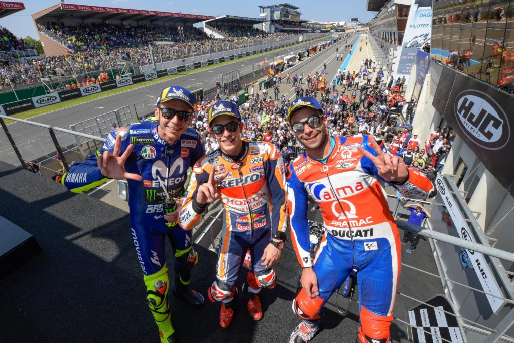 2018 MotoGP Le Mans - Podium Pals
